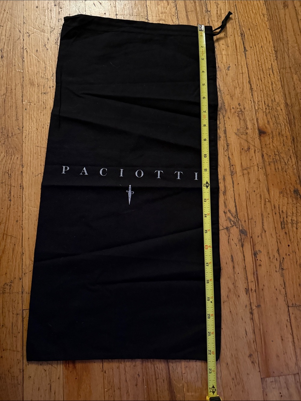 Black Drawstring Dust Bag for Women’s dust bag